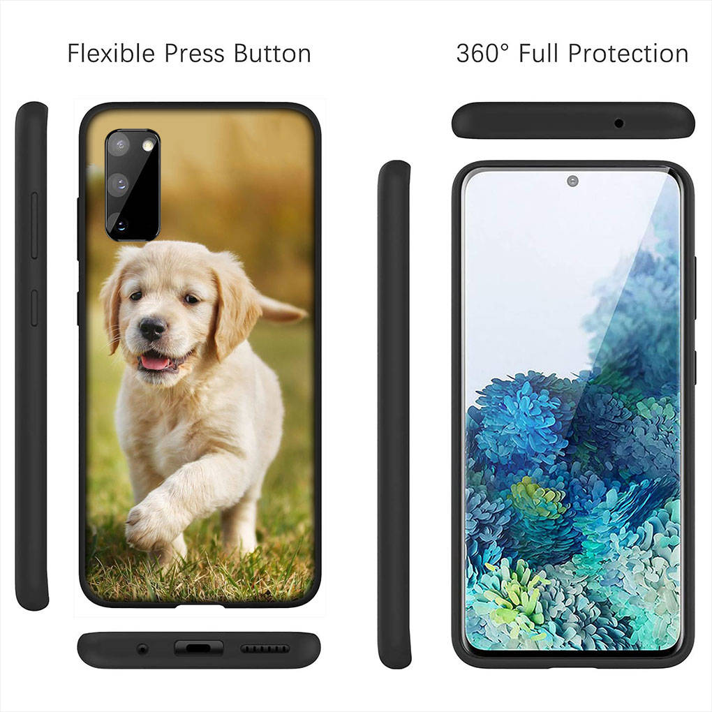 Чехол для iPhone 16 15 Xiaomi Redmi Note 14 13 12 11 Pro Max X 8 9 16e Samsung Galaxy S25 S24 S23 Moto G54 OPPO Huawei Golden Retriever Dog Phone Case