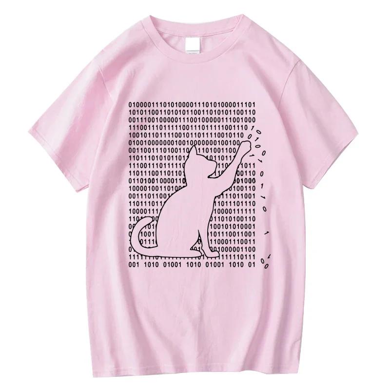 Высококачественная футболка с забавным принтом крутого кота, летняя, свободного кроя, с коротким рукавом для женщин, футболка, женские топы, футболки