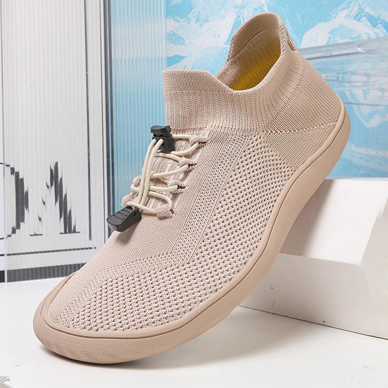 New Unisex Wider Shoes Breathable Mesh Men Barefoot Wide-toed Shoes Brand Flats Soft Zero Drop Sole Wider Toe Sneakes Large Size