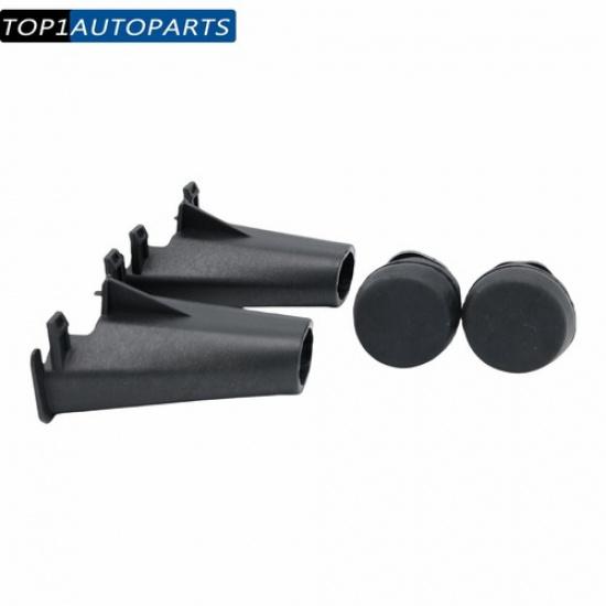 Set 2 For Ford Focus Escape Edge CMax Hood Stop Cushion Rubber Bumper & Holder