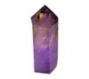 Natural Stone Power Stone Amethyst Healing a Crystal Wand Perfect for Healing Chakra Energy and Healer's Wand, Pointed, Polyhedral-finished