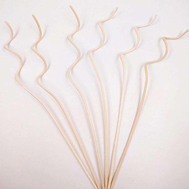 5 шт. натуральный тростниковый ароматизатор для ароматического масла диффузор в форме листа палочки для аромата лозы летучая палочка