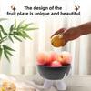 Керамическая фруктовая тарелка, блюдо для сухофруктов, сервировочная тарелка для кухни, многоразовый контейнер для хранения закусок