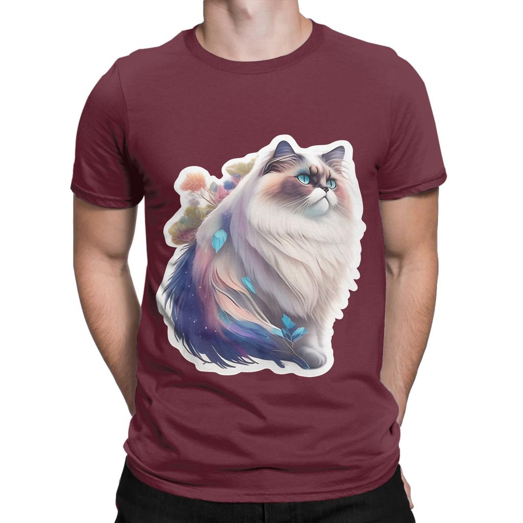 Ragdoll Sticker and Print Out poster Graphic 100 Cotton TShirt Ragdoll Tops Tees For Unisex