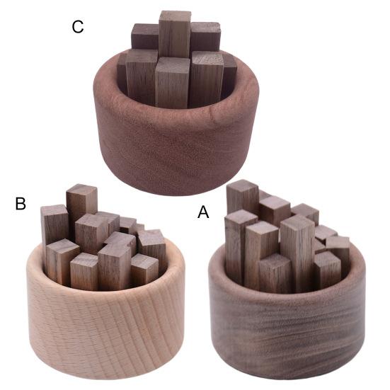 Деревянный ароматерапевтический диффузор, круглый автомобильный диффузор эфирных масел, натуральная деревянная палочка, расширяющаяся основа для аромата, украшение для домашнего офиса и рабочего стола