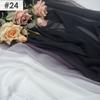 100D Chiffon Fabric Gradient Color Organza Tulle Fabric For Diy Ancient Style Hanfu Dress Stage Dance Costume  Drape Decor Craft
