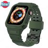 Чехол для ремешка Apple Watch 44 мм 45 мм 49 мм 42 мм 40/38 Ремешок для часов Iwatch 7 8 6 5 4 SE Защитная крышка из ТПУ Силиконовый браслет
