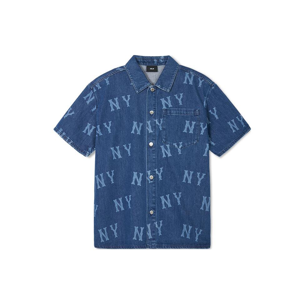 Новая футболка MLB New York Yankees Унисекс Индиго 3ADRB0243-50INS