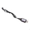 6.4V USB To SM-3P Plug Lithium Battery Charging Cable for RC Drone Toys