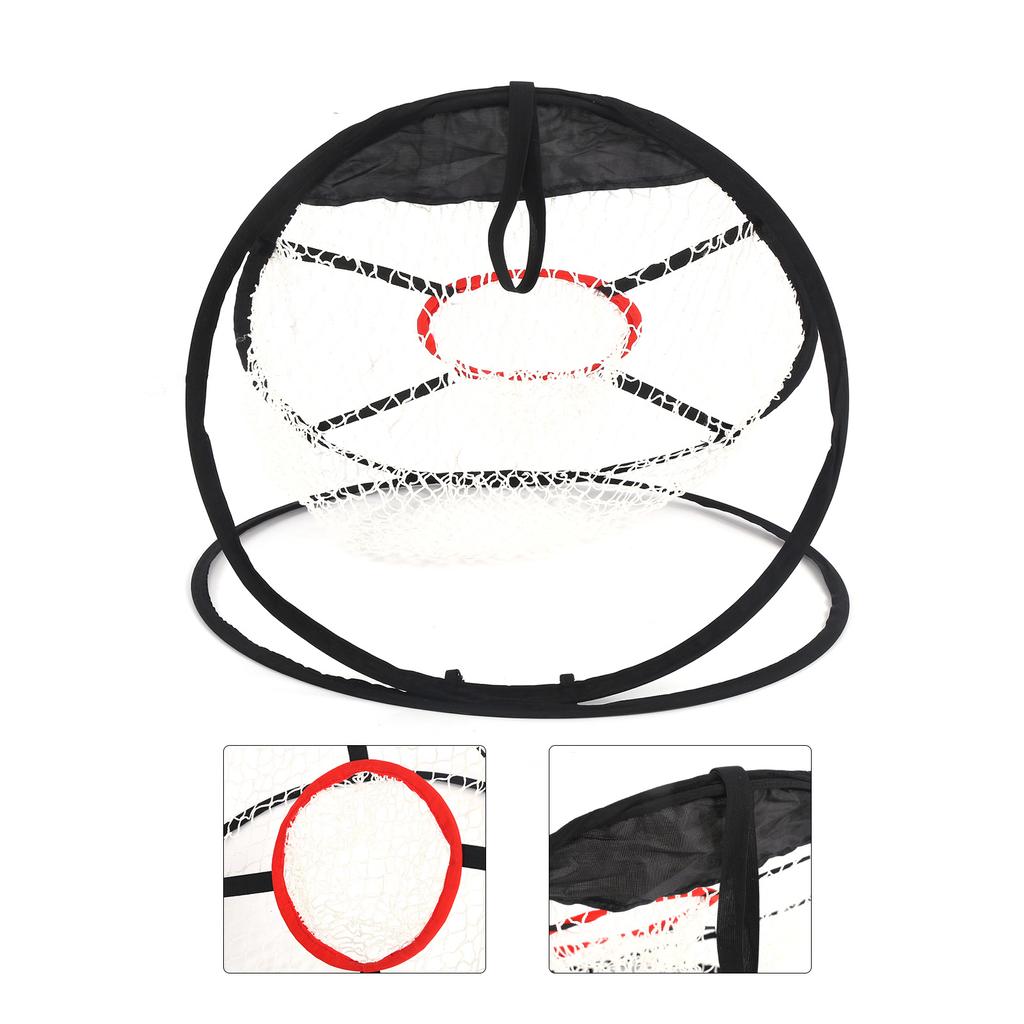Golf Practice Cutting Rod Net Hitting Chipping Practice Cages Mats for Indoor Outdoor Use