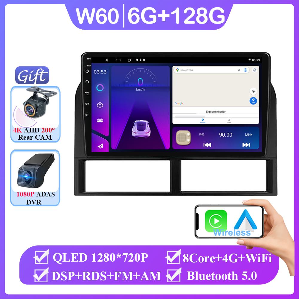 Android 14 2 Din автомобильный радиоприемник мультимедийный плеер навигация для Jeep Grand Cherokee II WJ 1998 - 2004 Carplay Auto GPS DVD головное устройство