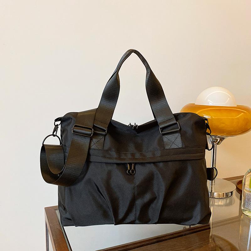Сумка через плечо женская сумка тренд простая модная большая вместительная ручная водонепроницаемая нейлоновая сумка