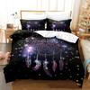Dreamcatcher Bed Cover Set Luxury For King Size Print Bohemian Style Purple Pink Butterfly Feather Comforter Bedding Set Mandala