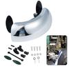 Motorcycle Windscreen 180+ Degree Blind Spot Mirror Wide Angle Rearview Mirrors Small Rear View Mirror For BMW Yamaha U1C5