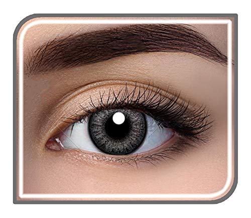 Aryan Quaterly (3 Months) Color Contact Lens (-2.25 Cool Gray)
