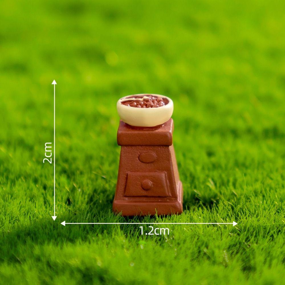 Car Ornament Dog Doll Dog Coffee Shop Mini Animals Figurine New Miniature Figurines