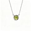Серебряный кулон-ожерелье со знаком зодиака и драгоценным камнем S925 - Европейский и американский бестселлер