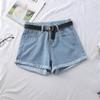High Waist Denim Shorts Women Fashion Loose Jeans Sexy Wide-leg Pants Stylish Denim Short