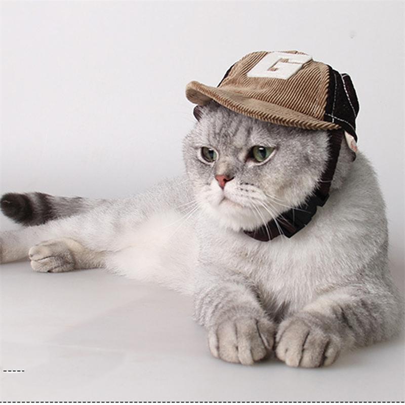 Fashion Dog Caps Sport Baseball Cap Dogs Outdoor Travel Pet Hat Sun Protection Summer Breathable Sunshade Cap Dog Accessories