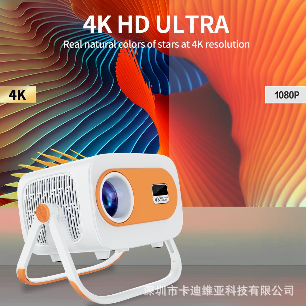 Автофокус JY325 4K HD WiFi Android Интеллектуальный портативный мини-проектор с подвесом