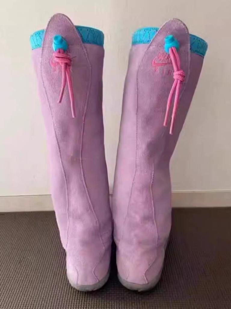 Flats Platform Snow High Boots Women Fur Cotton Shoes Suede Woman Winter Boots Plush WarmBrand Designer Trend Casual Botas Mujer