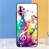 Музыкальные ноты Скрипичный ключ Для Samsung Galaxy A16 A26 A36 A56 A13 A33 A53 A05 A06 A54 A34 A14 A32 A52 A55 A35 A15 Чехол