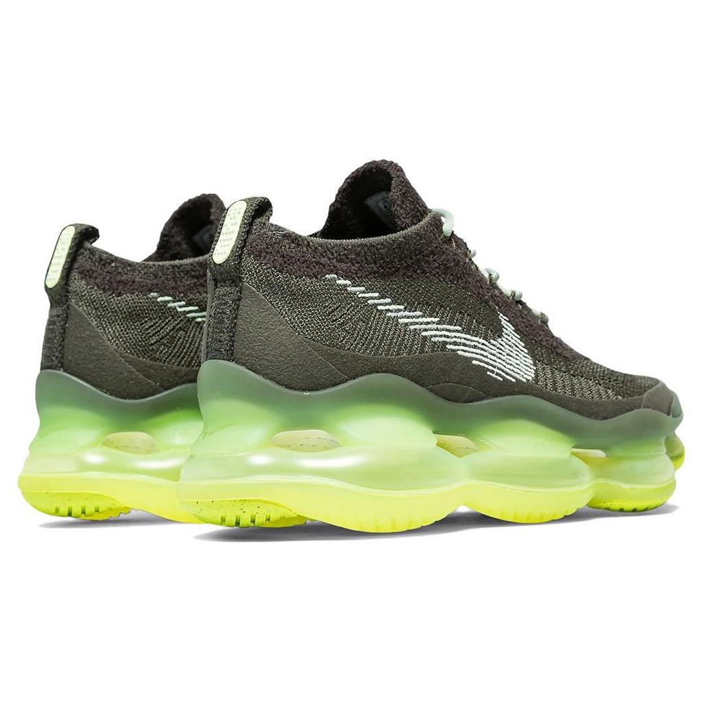 Nike Кроссовки унисекс Air Max Scorpion Flyknit Cargo Khaki Volt Green Jade-Horizon Barely-Volt DJ4701-300