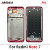 NEW Front Housing Middle Frame LCD Frame Screen Bezel Cover Holder Replacement Parts For Xiaomi Redmi Note 7 8 Pro 9S 9 Pro