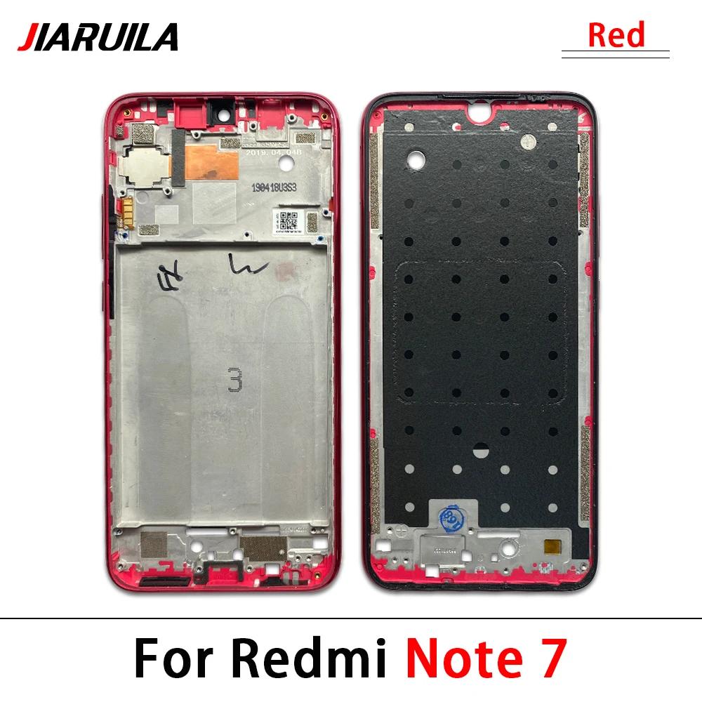 NEW Front Housing Middle Frame LCD Frame Screen Bezel Cover Holder Replacement Parts For Xiaomi Redmi Note 7 8 Pro 9S 9 Pro