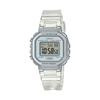 CASIO Металлический корпус Прозрачный ремешок Цифровые часы LA-20WHS-7ADF