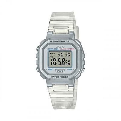 CASIO Металлический корпус Прозрачный ремешок Цифровые часы LA-20WHS-7ADF