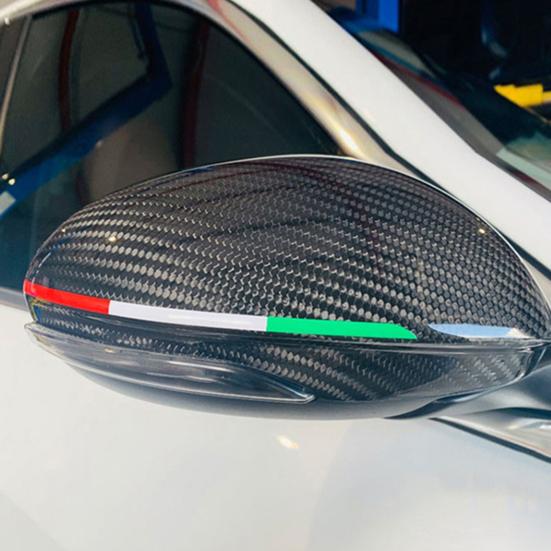 Забавная наклейка на зеркало автомобиля, самоклеящаяся предупреждающая отметка, долговечная, устойчивая к пыли и пятнам автомобильная наклейка