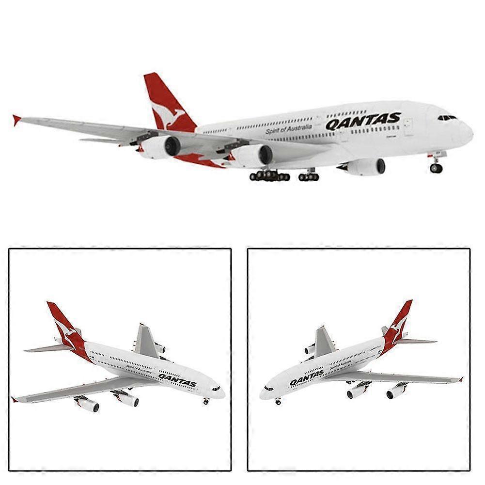 For Airbus A380 1:300 Paper Craft Model 3D DIY High Precision Color Print Dutch Cardboard