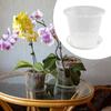 Planter Clear Pots with Holes Flower Planters for Dendrobium Slotted Orchids Transparent Net