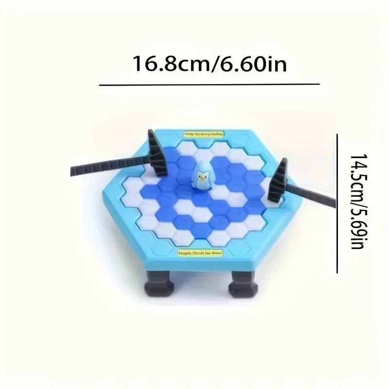 Save Penguin Ice-Breaking Game Interactive Toy for Kids Fun Family Puzzles Brain Training Parent-Child Winter Activities