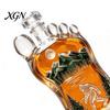 Whiskey Decanter Sasquatch Foot Bottle, Shaped Glass Wine Kitchen Bottle Decorative Liquor for Home Bar Parties High Borosilicate