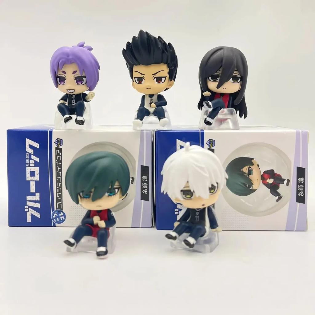 Аниме Фигурка Blue Lock Сюрприз-бокс Дзиро Хаясе Хюга Кагеура Тигири Хёма Капсульные игрушки Милая кукла Модель Настольное украшение Подарок