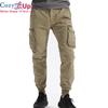 Mens Tactical Cargo Pants Men Joggers Military Casual Cotton Pants Male Hip Hop Ribbon Army Trousers