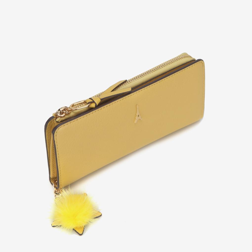 ELEGANCE PARIS Stella Calfskin Long Wallet BNSW02AY