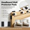 Self Adhesive Anti-Vibration EVA Sponge Pads 5Pcs Non Slip Furniture Pads Wall Protector for Heavy Duty Furniture Leg Guard