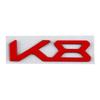 Новые 3D металлические наклейки-эмблемы K3, K5, K8 для Kia K5 K3 K8 Sportage 4 Rio 3 Picanto Soul, крыла автомобиля, заднего багажника