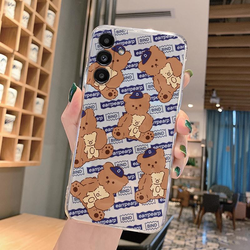Чехол для телефона Samsung Galaxy A25 A55 A35 5G, мультяшная аниме-девушка, задняя крышка, мягкий ТПУ, чехол-сумка для Samsung Galaxy A25, ударопрочный