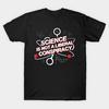 Men Black Print T-shirt Super Large TShirt Science-is-not-a-liberal-conspiracy No-Cut Transfer Paper Print Cotton Tshirt