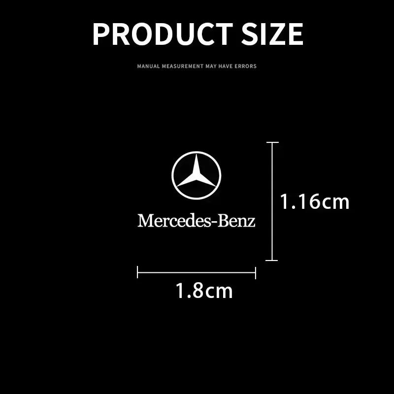 Car Interior Steering Wheel Dashboard Central Stickers Badge For Mercedes Benz Amg W204 W213 W205 W211 W212 W176 W205 W203 FE8