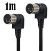 90 Degree Right Angled MIDI Cable Double MIDI DIN Plug Cable MIDI DIN 5PIN Extension Cable  XLR