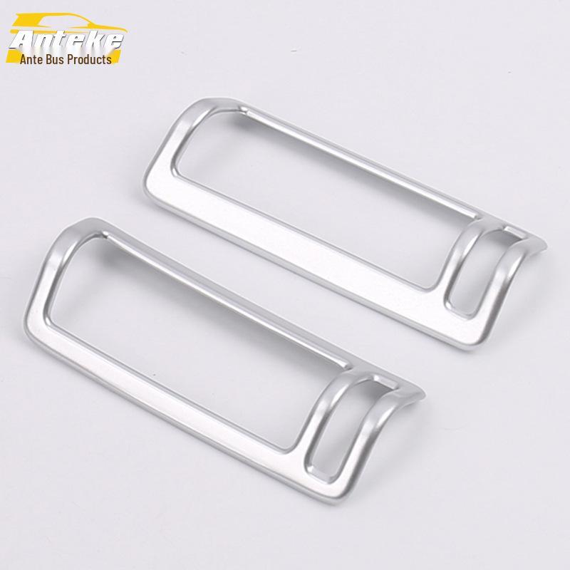 Подходит A6L Задняя декоративная рамка воздуховыпускного отверстия средней стойки и защитная крышка