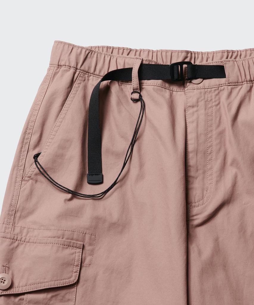 MUSINSA STANDARD [City Leisure] Wide Belted Cargo Pants [Desert Pink]