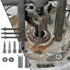 Motorcycle Bearing Puller Set Motorcycle Steel Wheel Bearing Extractor Tool Wear Resistant Puller Set Bearing Removal Tool For