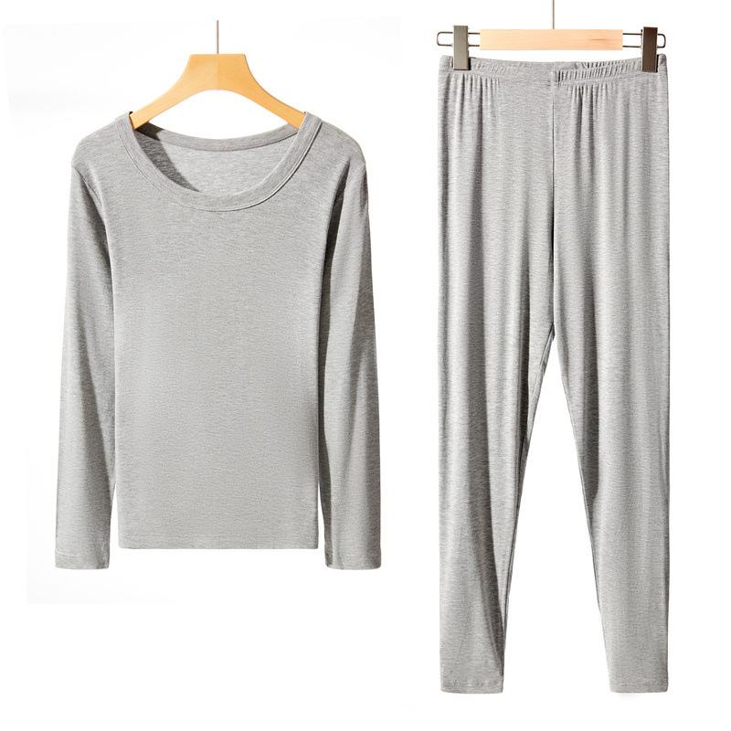 Осенне-зимнее термобелье Женские костюмы Боди Женские облегающие зимние топы Низ Рубашки Тонкая женская одежда