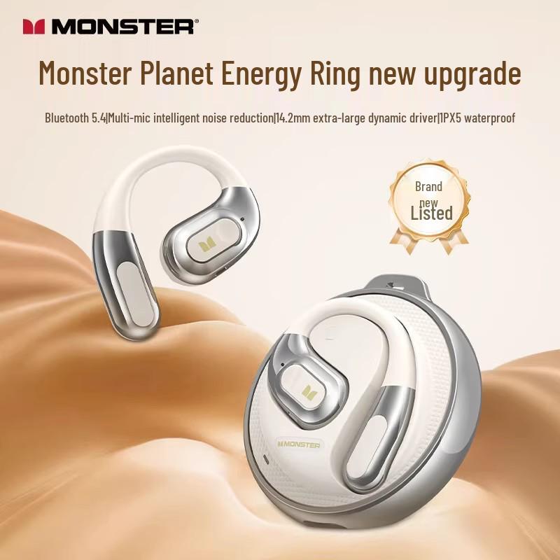 Спортивные беспроводные наушники Monster AC330 Bluetooth 5.4 с шумоподавлением, накладные, с высококачественным звуком